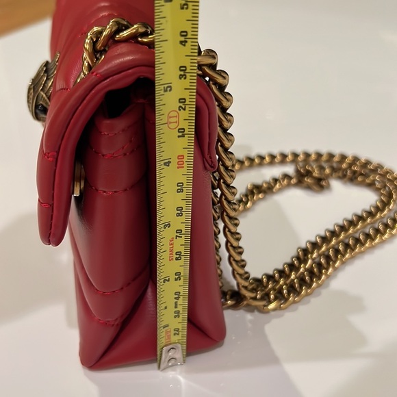 New Kurt Geiger London Kensington Bag Soft quilted leather golden chain - Picture 5 of 9